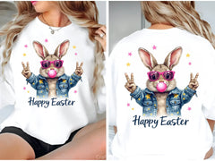 Happy Easter Rabbit Clipart Bundle 2 - CraftNest - Digital Crafting and Art