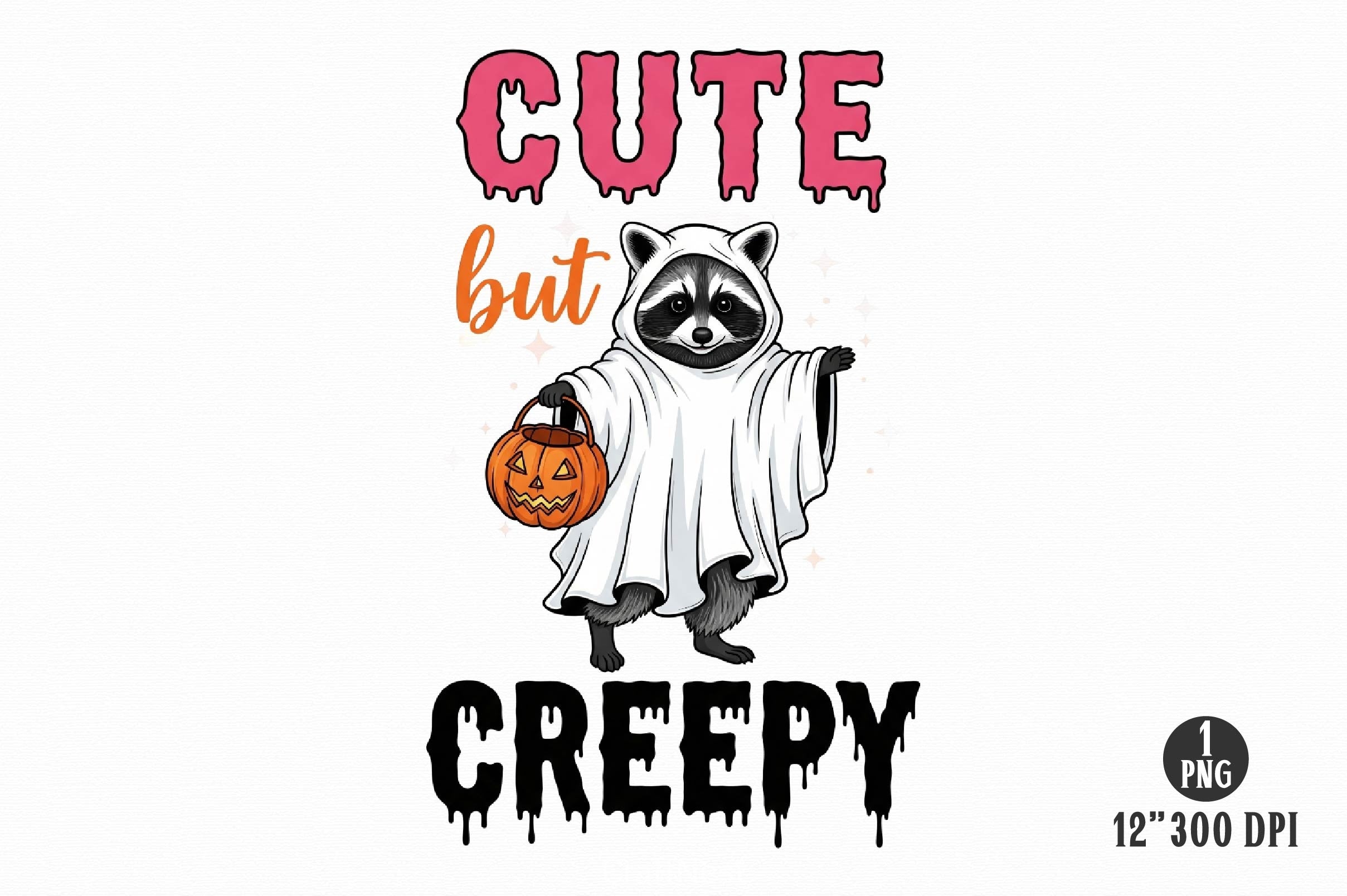 Vintage Halloween Raccoon Clipart Bundle - CraftNest - Digital Crafting and Art