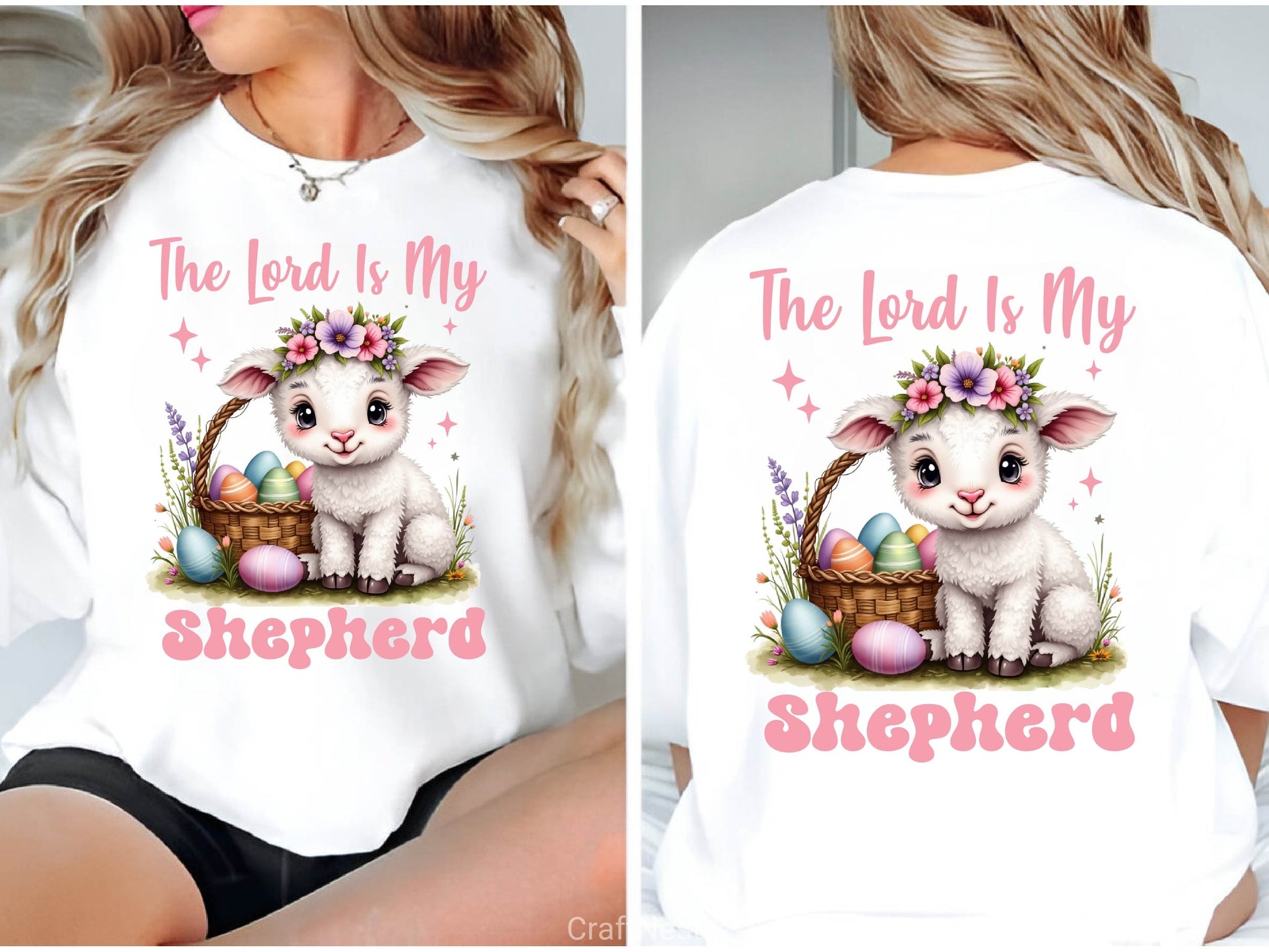 The Lord Is My Shepherd Easter Jesus Clipart Bundle 2 - CraftNest - Digital Crafting and Art