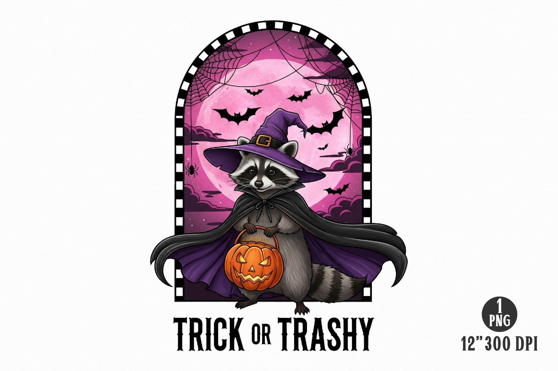 Vintage Halloween Raccoon Clipart Bundle - CraftNest - Digital Crafting and Art