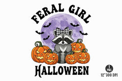 Vintage Halloween Raccoon Clipart Bundle - CraftNest - Digital Crafting and Art
