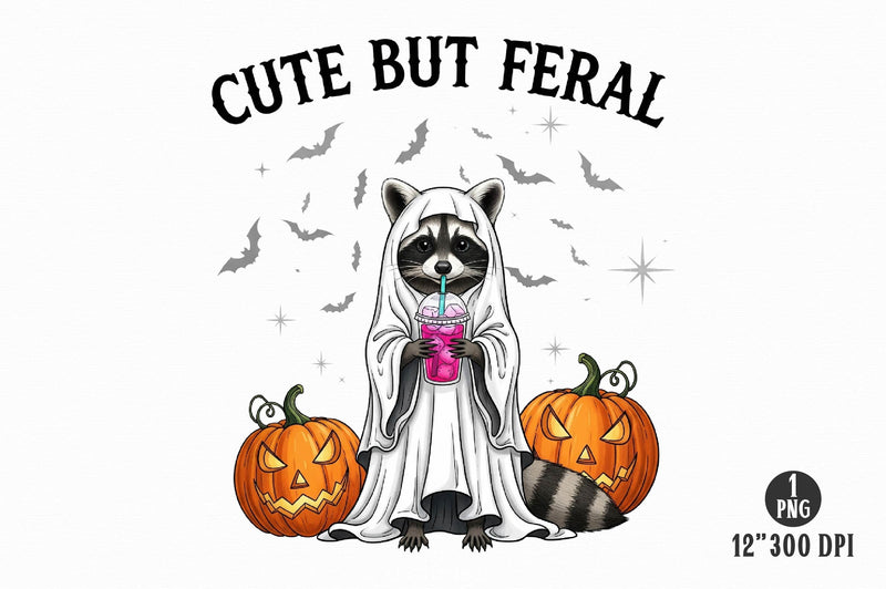 Vintage Halloween Raccoon Clipart Bundle - CraftNest - Digital Crafting and Art