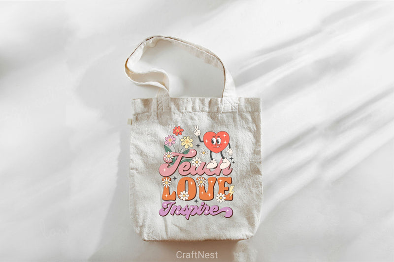 Teach Love Inspire Clipart Bundle 4 - CraftNest - Digital Crafting and Art