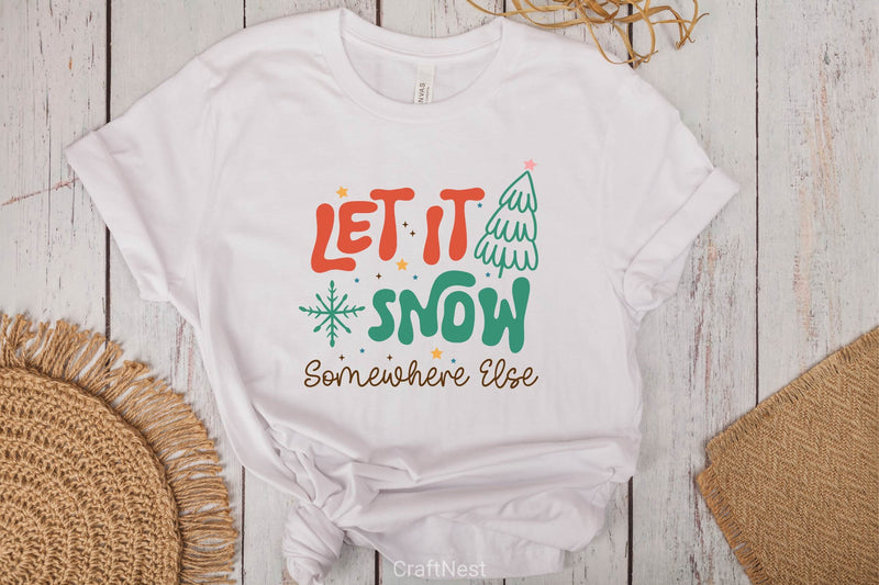Let It Snow Somewhere Else Clipart Bundle - CraftNest - Digital Crafting and Art
