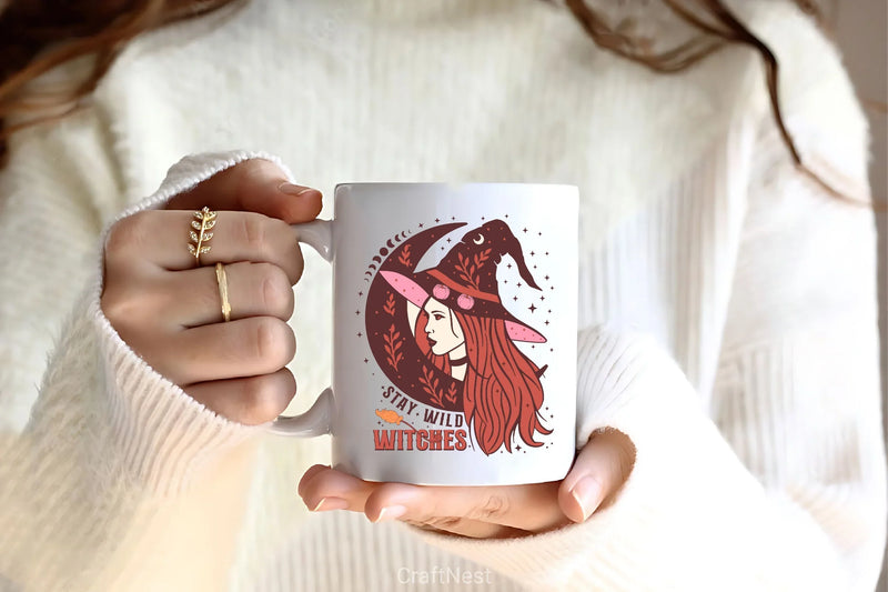 Stay Wild Witches Clipart Bundle - CraftNest - Digital Crafting and Art