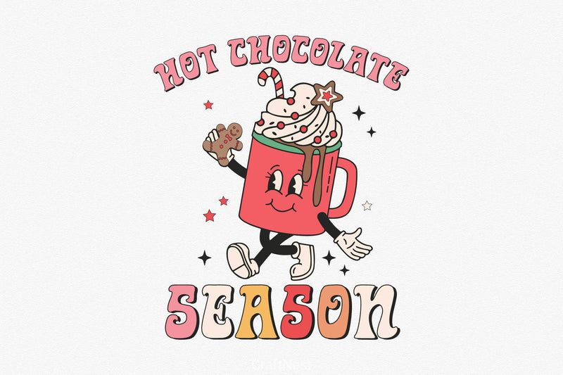 Hot Chocolate Season Clipart Bundle - CraftNest - Digital Crafting and Art
