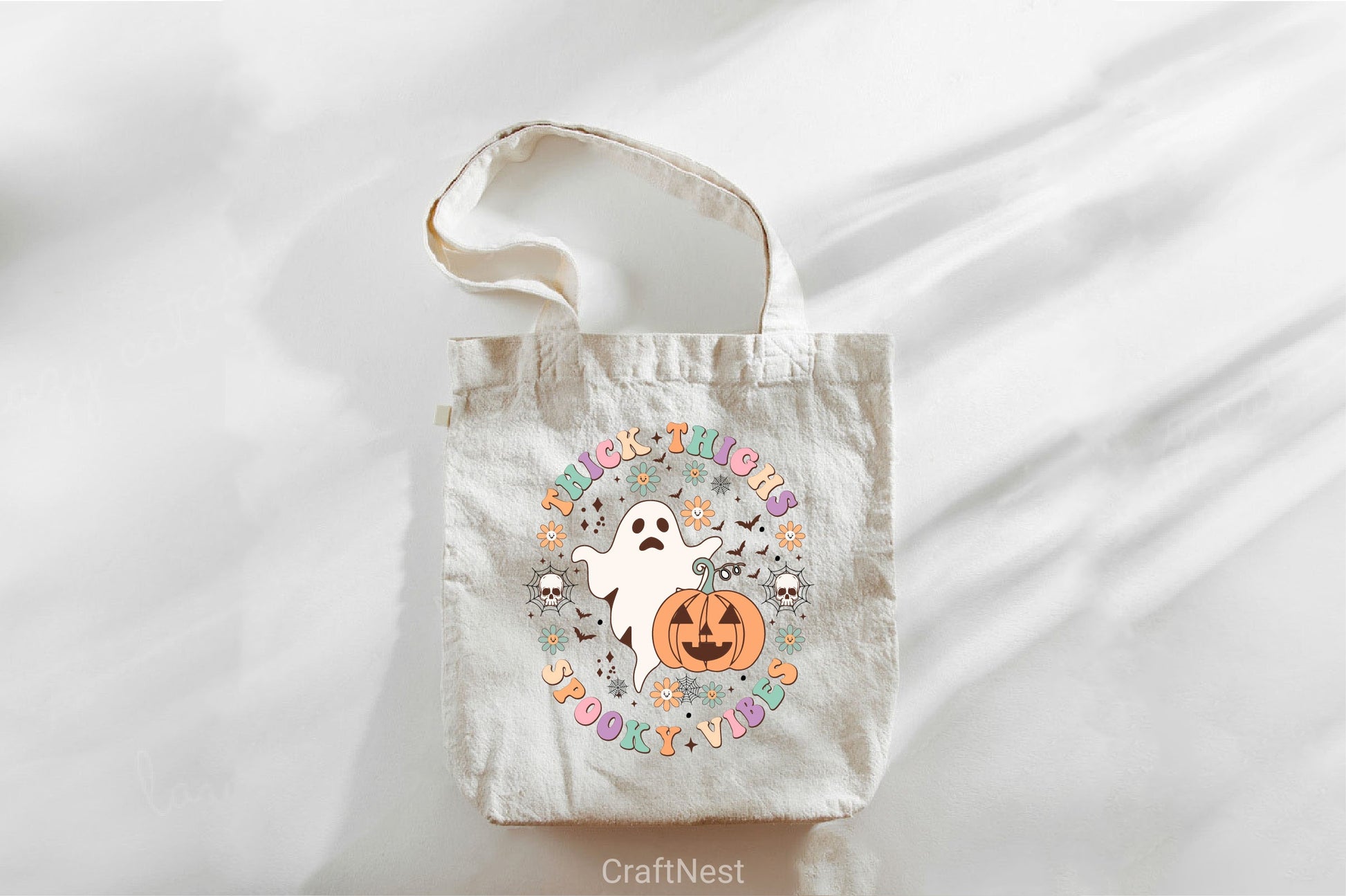 Thick Thighs Spooky Vibes Clipart Bundle - CraftNest - Digital Crafting and Art