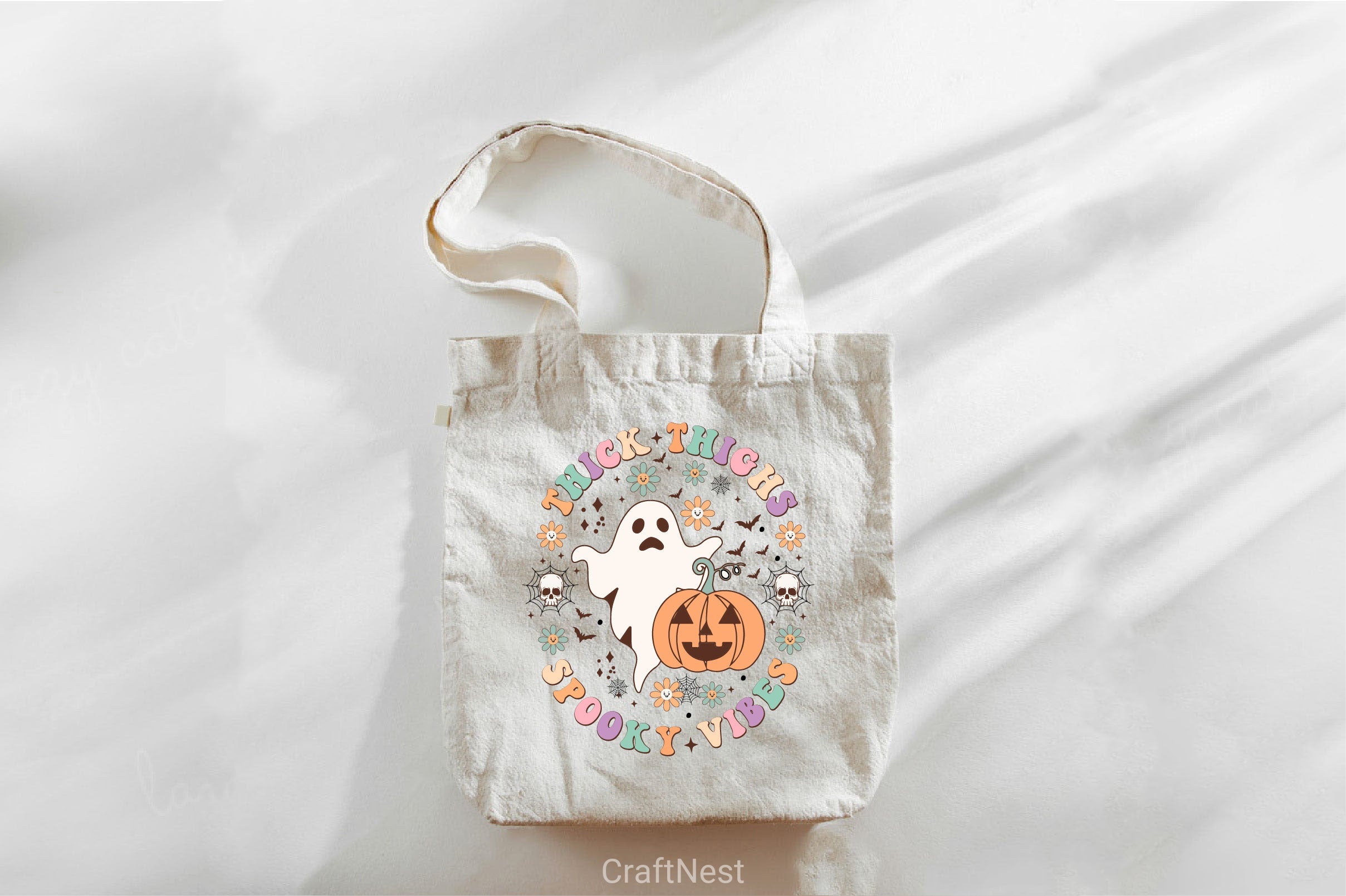 Thick Thighs Spooky Vibes Clipart Bundle - CraftNest - Digital Crafting and Art