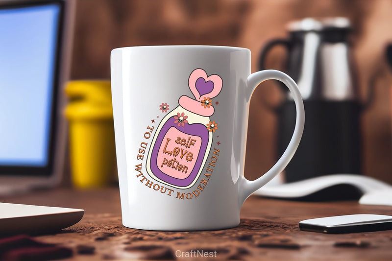 Self Love Potion To Use Without Moderation SVG Bundle - CraftNest - Digital Crafting and Art