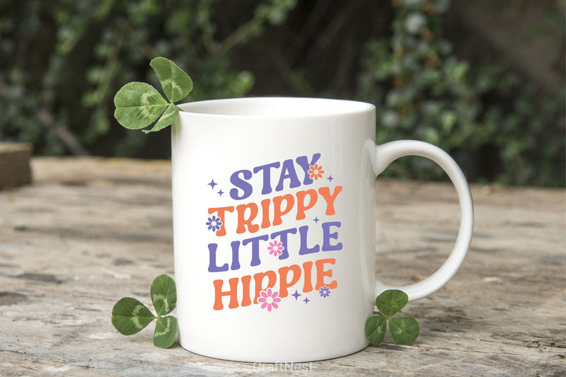 Stay Trippy Little Hippie SVG Bundle - CraftNest - Digital Crafting and Art