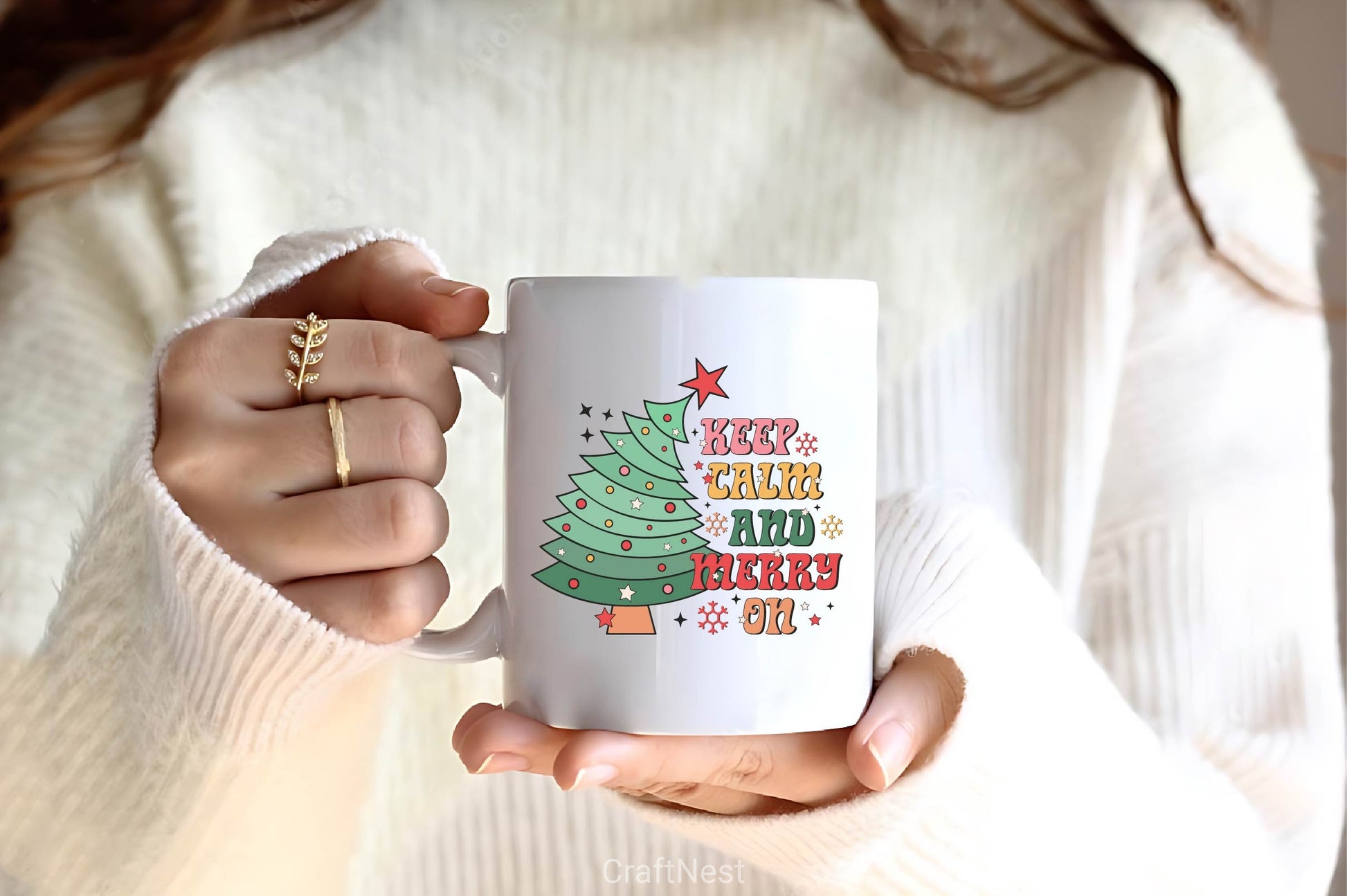 Keep Calm And Merry On Clipart Bundle - CraftNest - Digital Crafting and Art