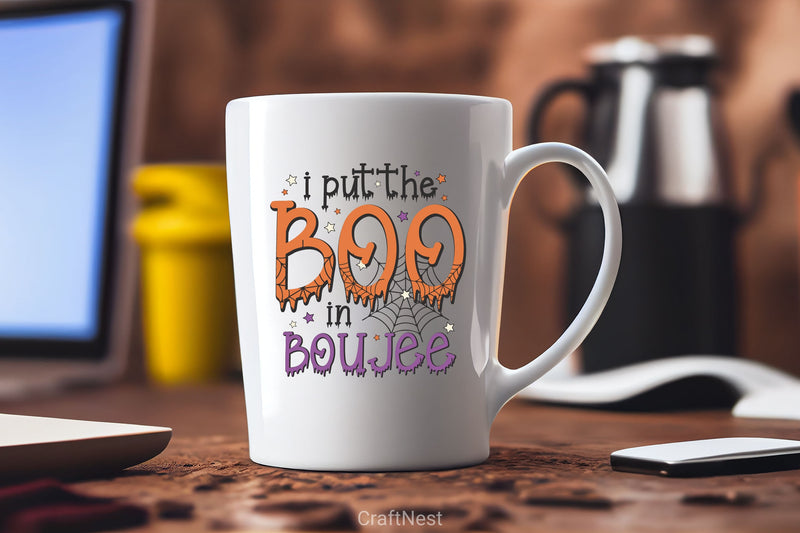 I Put The Boo In Boujee SVG Bundle - CraftNest - Digital Crafting and Art