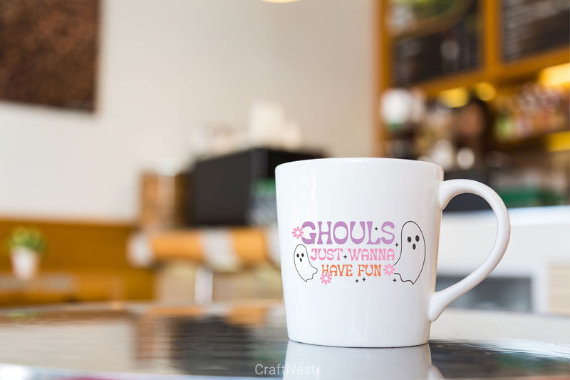 Ghouls Just Wanna Have Fun SVG Bundle - CraftNest - Digital Crafting and Art