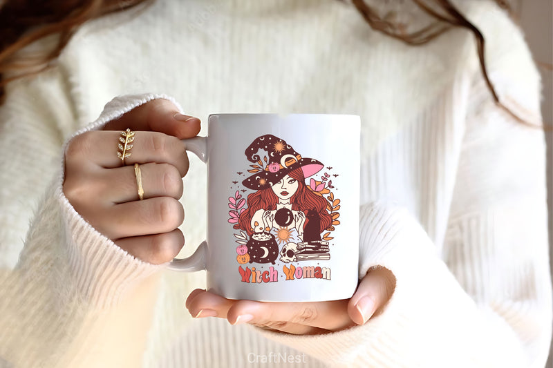 Witch Woman Clipart Bundle - CraftNest - Digital Crafting and Art