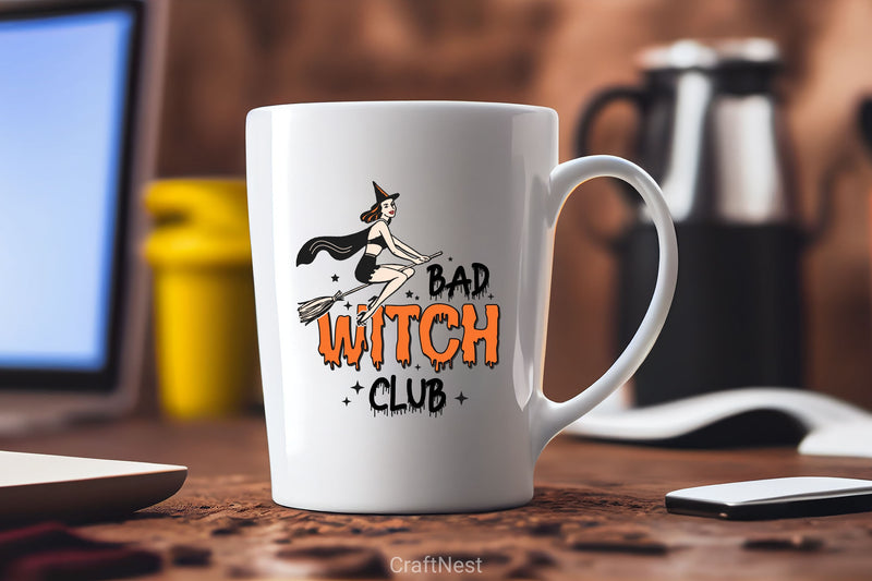 Bad Witch Club SVG Bundle - CraftNest - Digital Crafting and Art