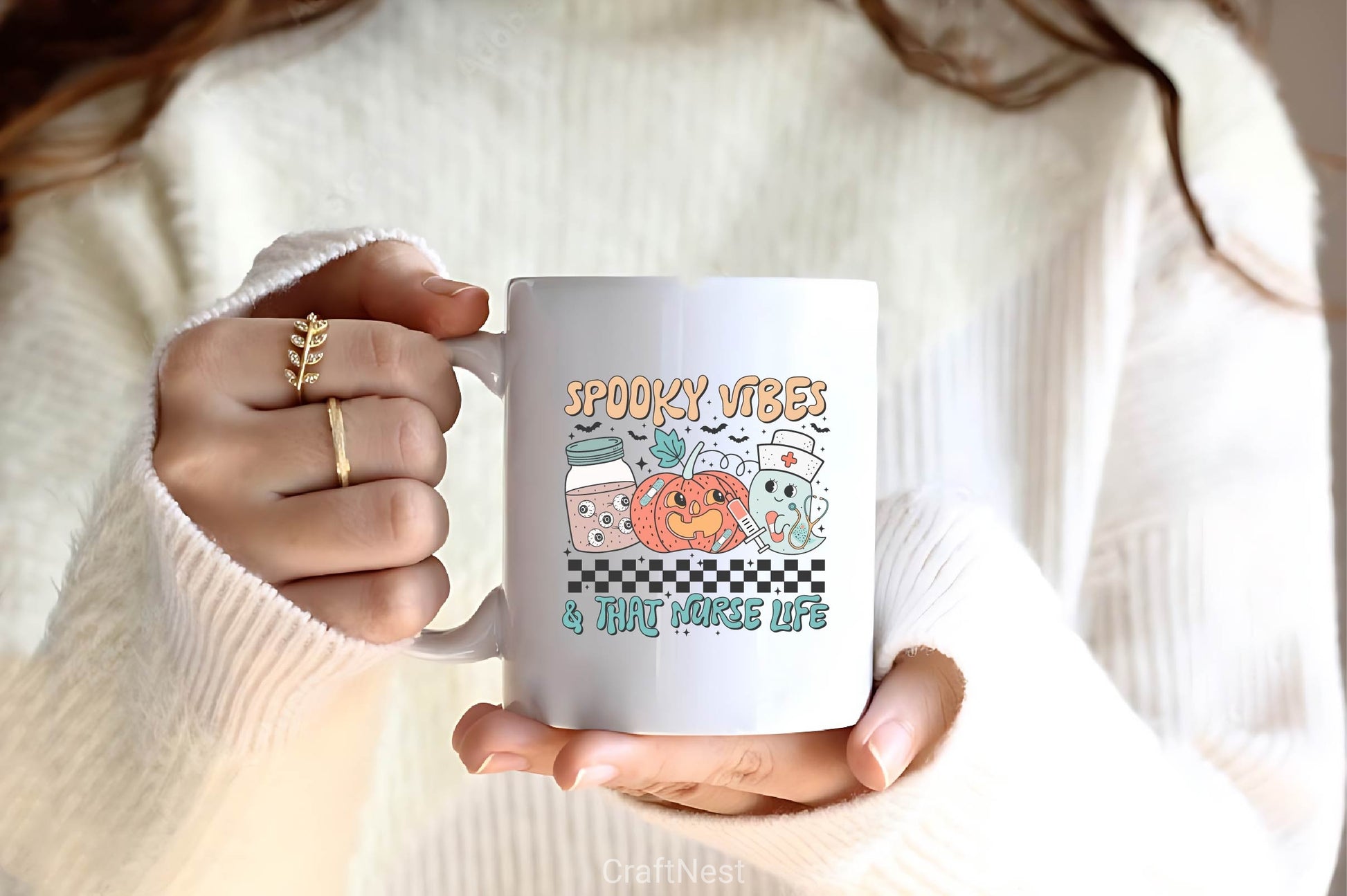 Spooky Vibes & That Nurse Life Clipart Bundle - CraftNest - Digital Crafting and Art