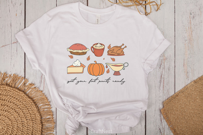 Get Your Fat Pants Ready SVG Bundle 2 - CraftNest - Digital Crafting and Art