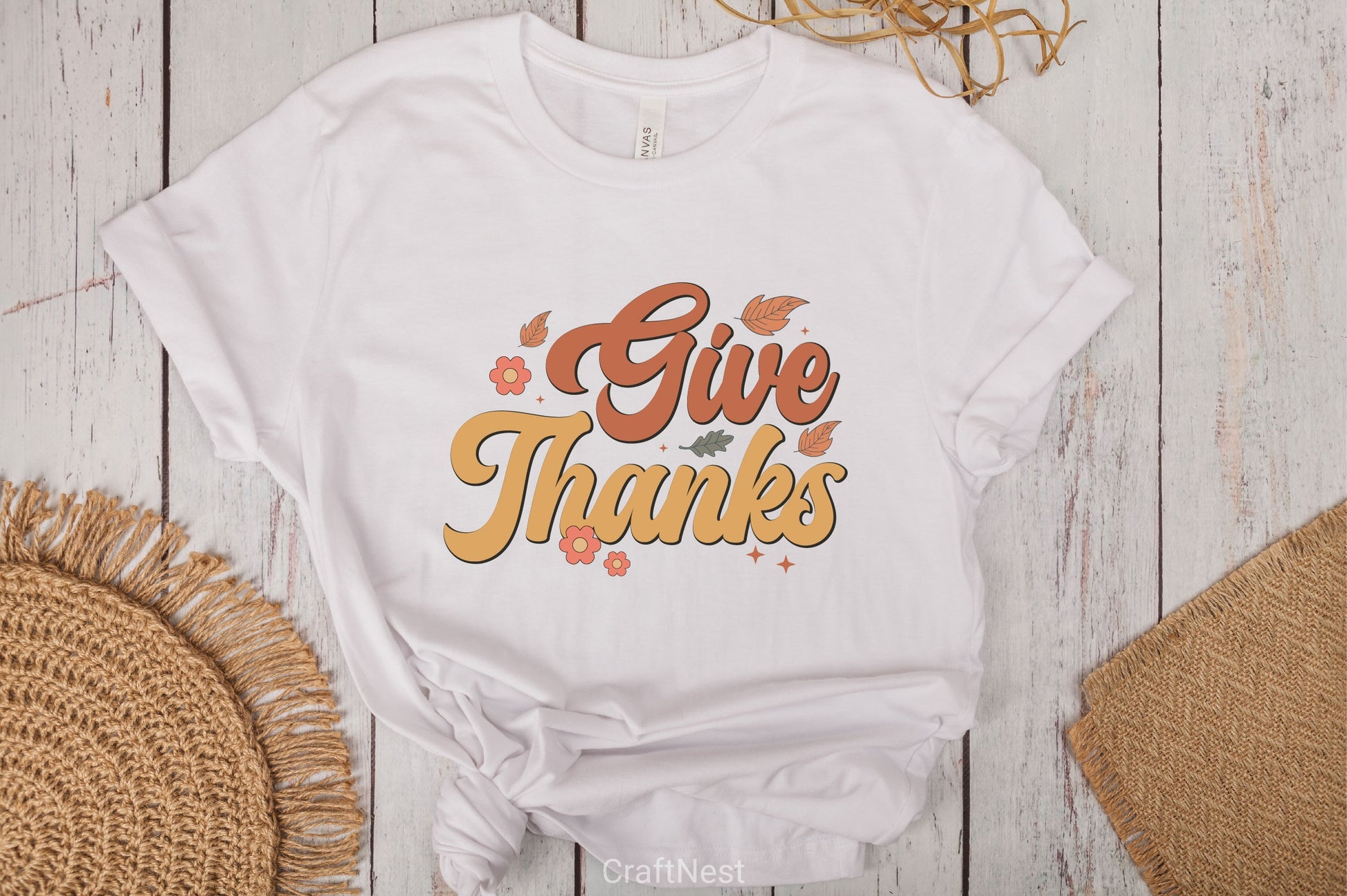 Give Thanks SVG Bundle - CraftNest - Digital Crafting and Art
