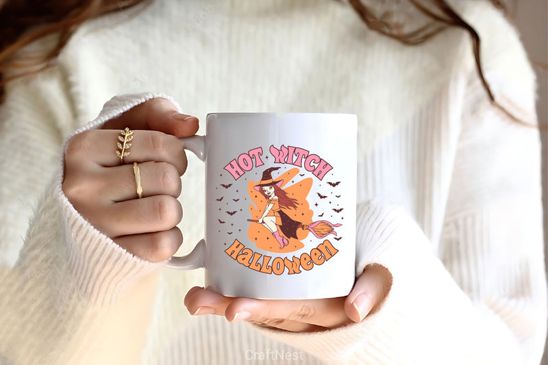 Hot Witch Halloween Clipart Bundle - CraftNest - Digital Crafting and Art