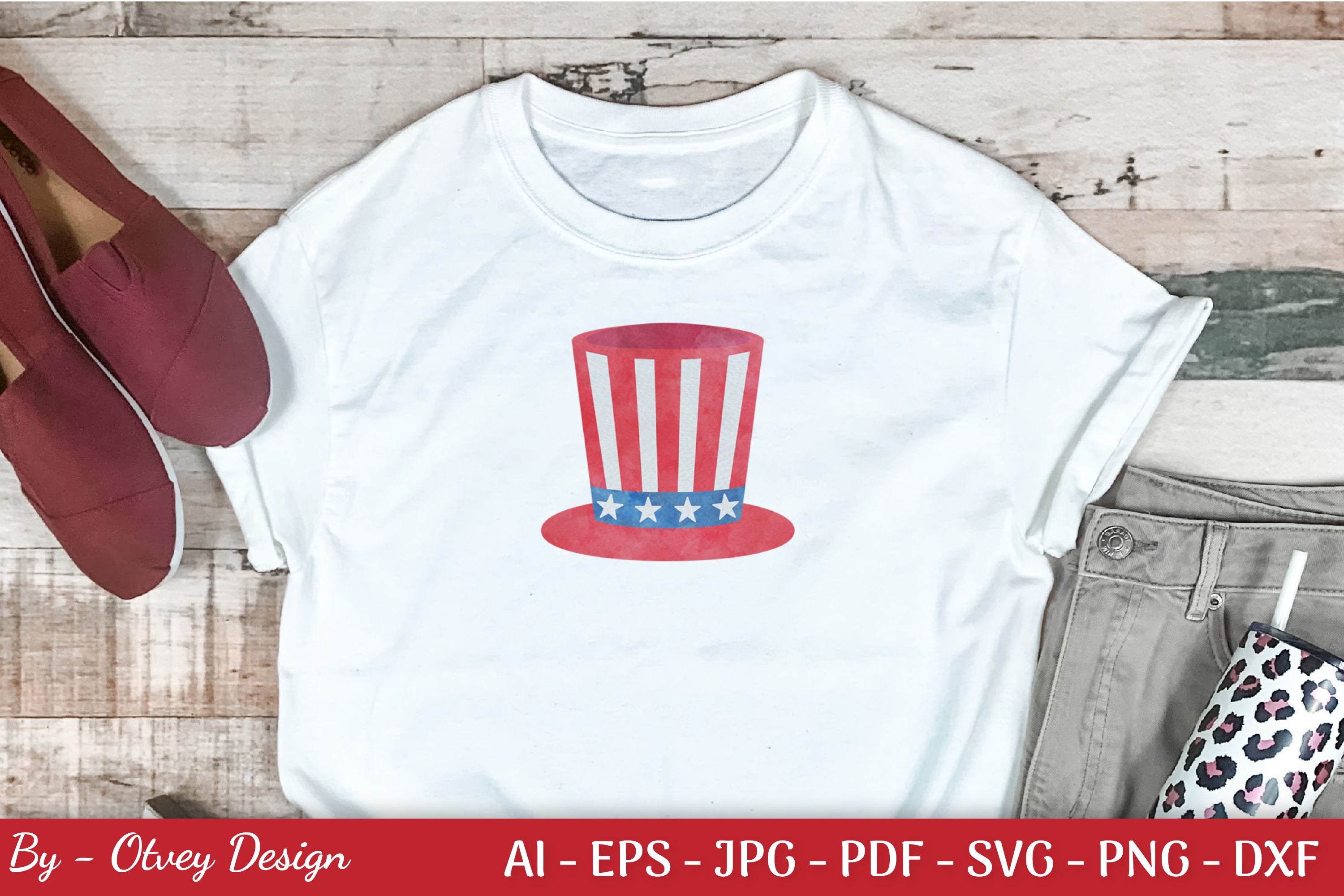 Patriotic T-Shirt SVG Bundle