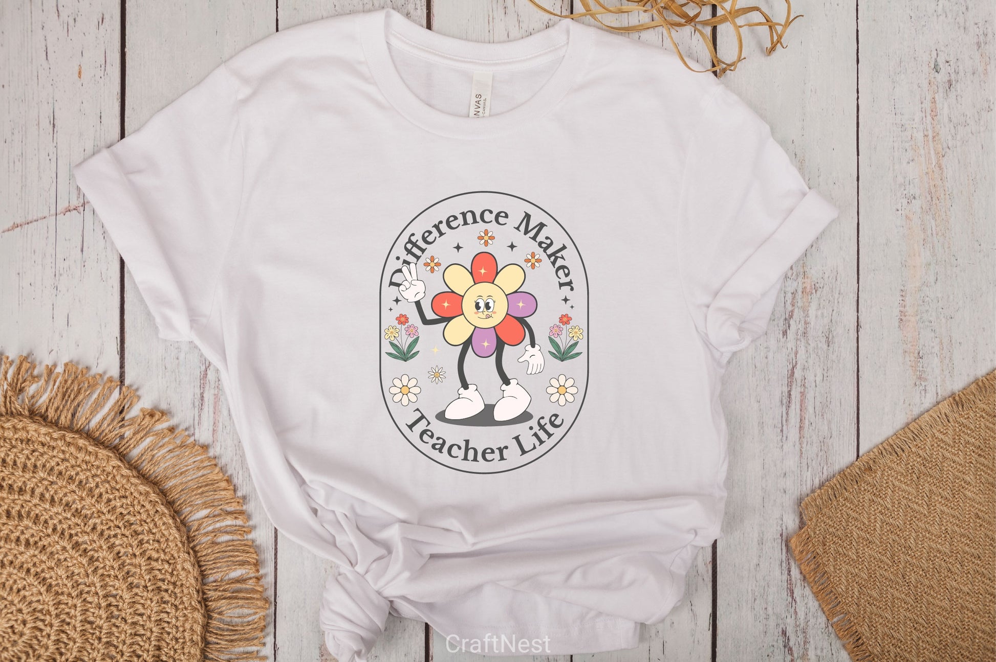 Difference Maker Teacher Life Clipart Bundle - CraftNest - Digital Crafting and Art