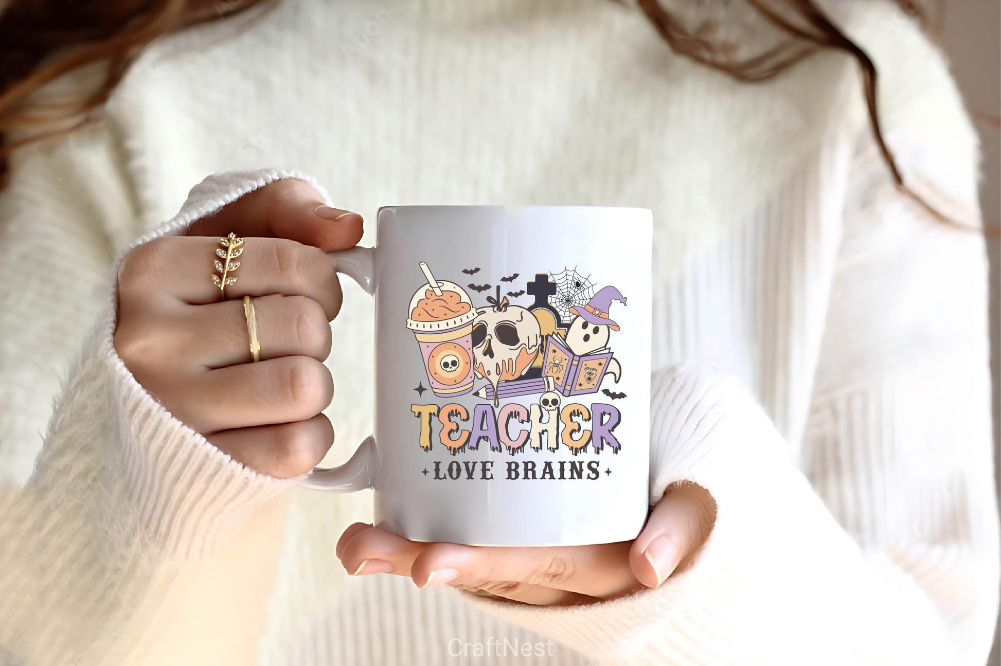 Teacher Love Brains Clipart Bundle - CraftNest - Digital Crafting and Art