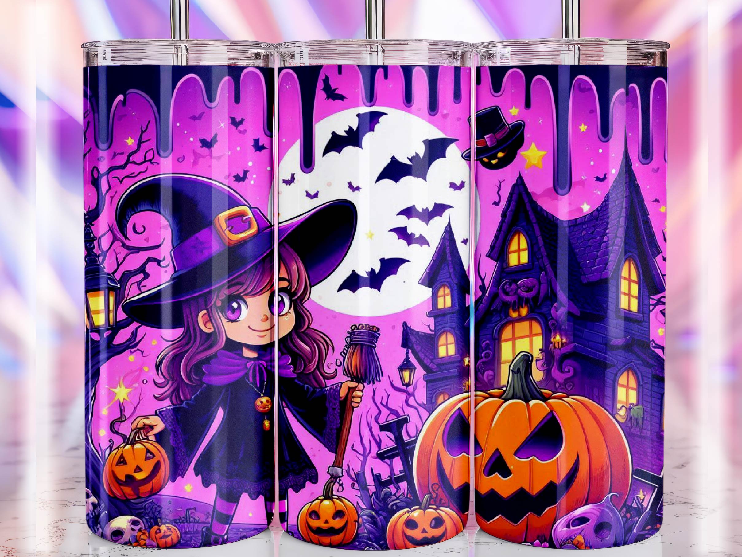 Halloween Witch Tumbler Bundle - CraftNest - Digital Crafting and Art
