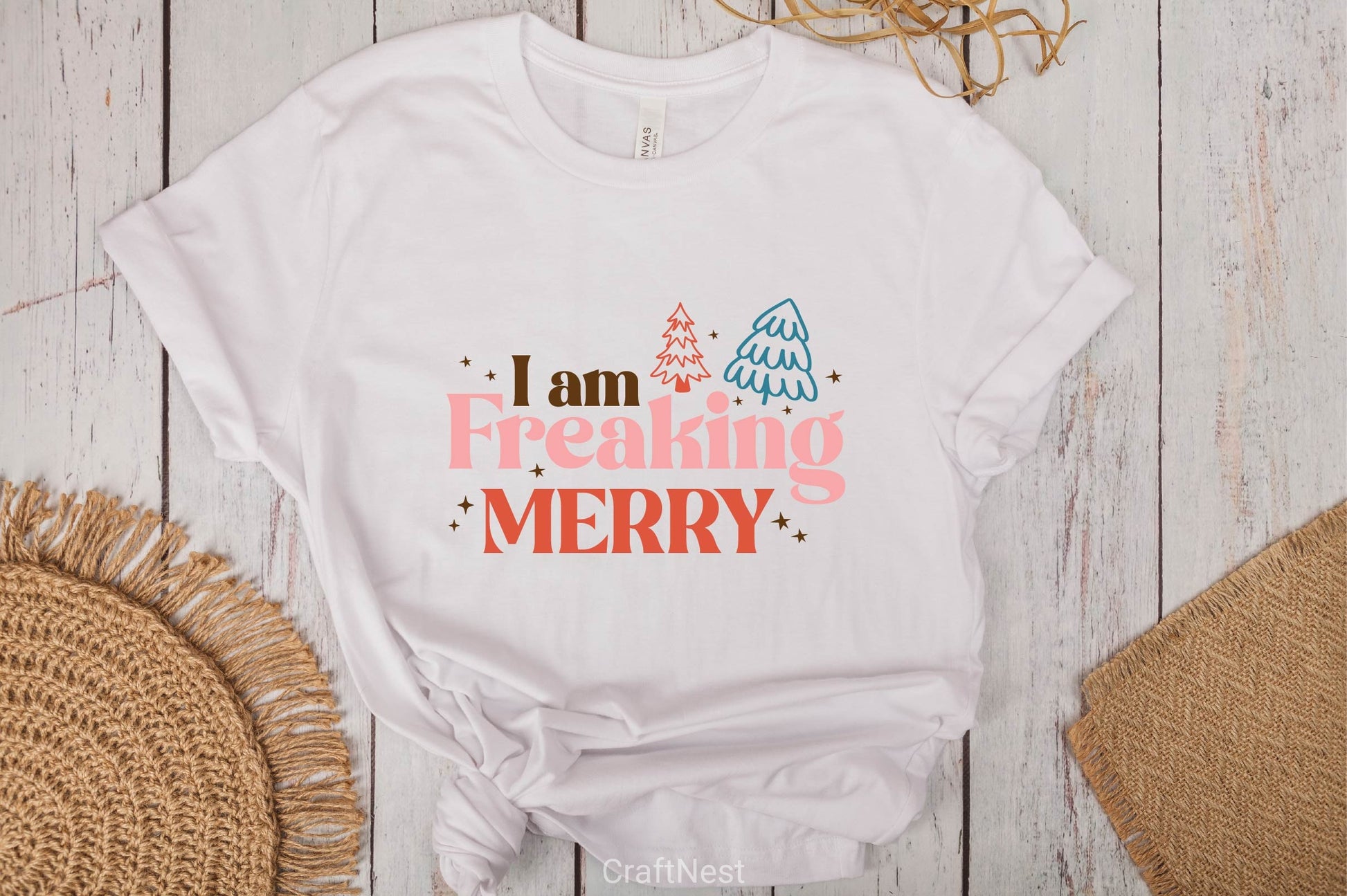 I Am Freaking Merry SVG Bundle - CraftNest - Digital Crafting and Art