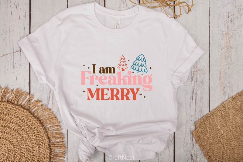 I Am Freaking Merry SVG Bundle - CraftNest - Digital Crafting and Art