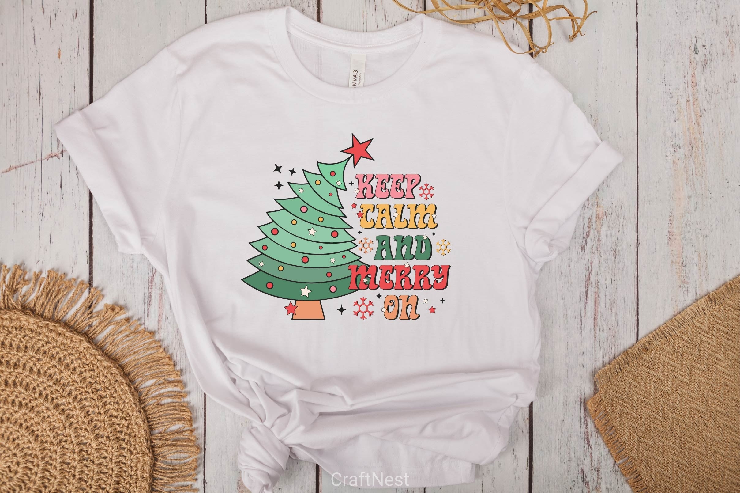 Keep Calm And Merry On Clipart Bundle - CraftNest - Digital Crafting and Art