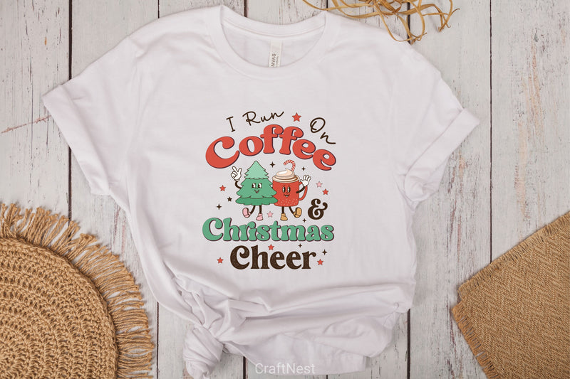 I Run On Coffee Christmas Cheer Clipart Bundle - CraftNest - Digital Crafting and Art