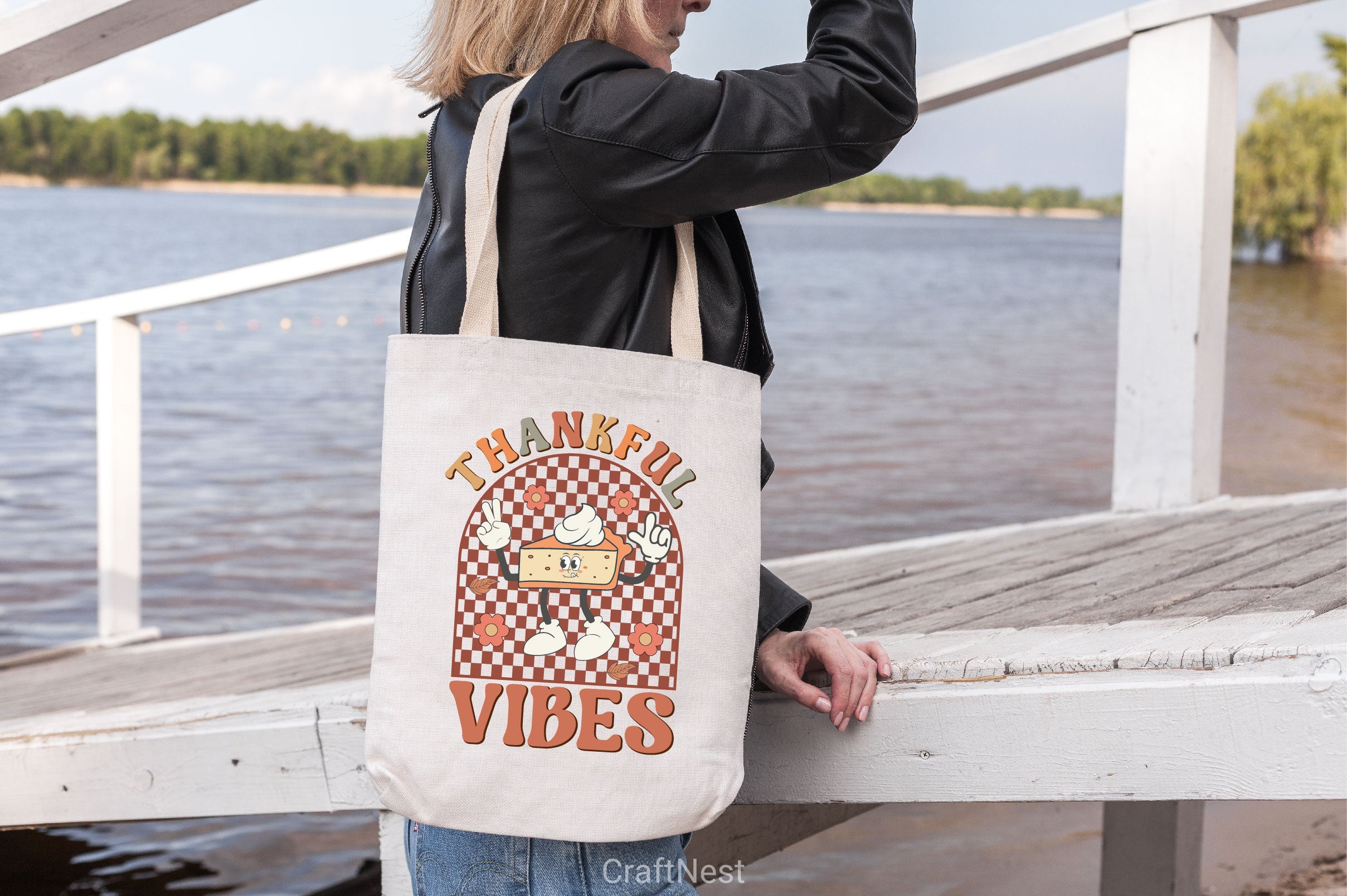 Thankful Vibes SVG Bundle - CraftNest - Digital Crafting and Art