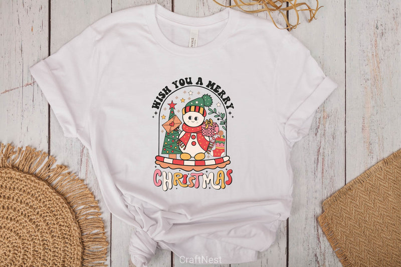 Wish You A Merry Christmas Clipart Bundle - CraftNest - Digital Crafting and Art