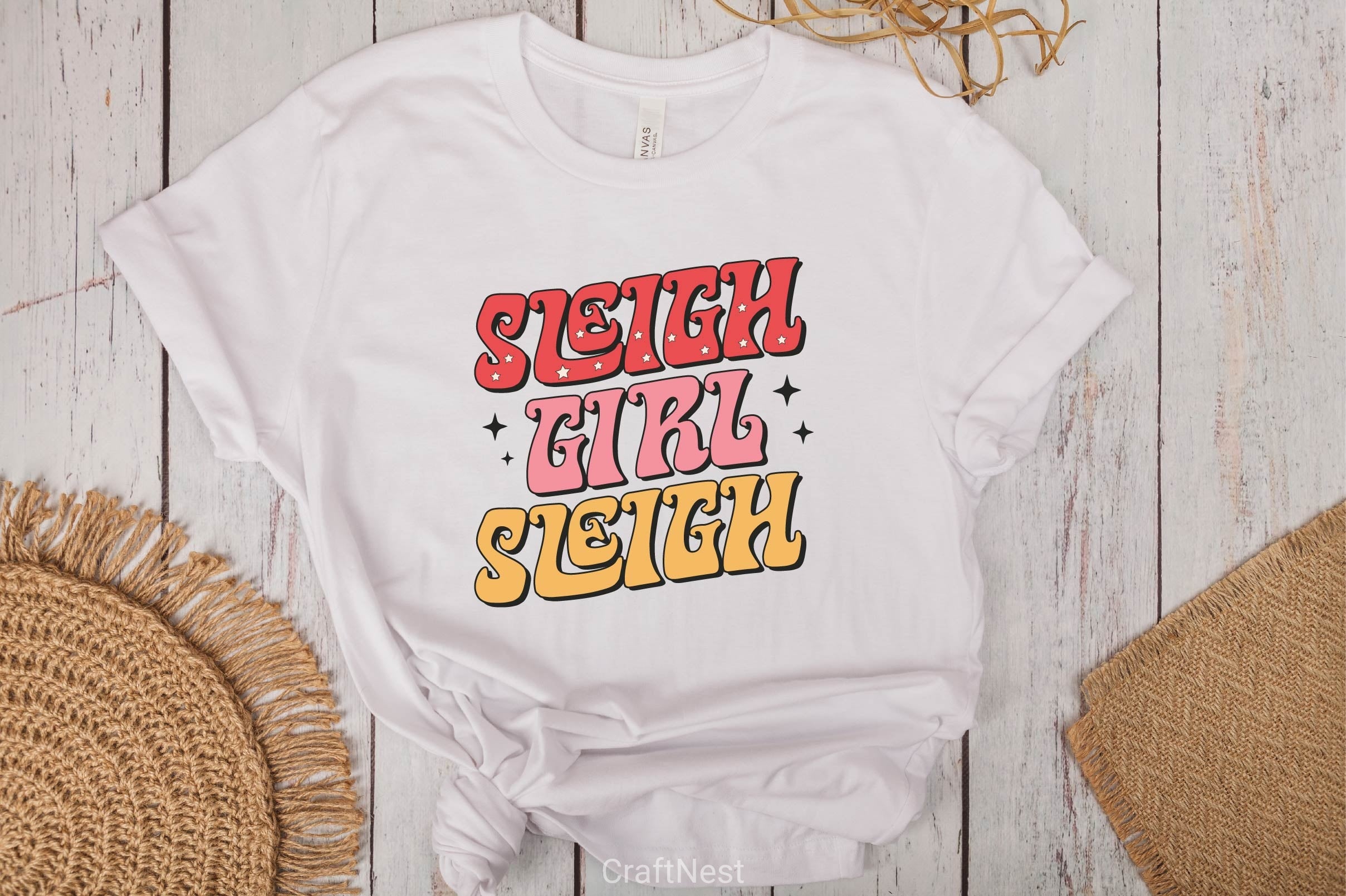 Sleigh Girl Sleigh Clipart Bundle - CraftNest - Digital Crafting and Art