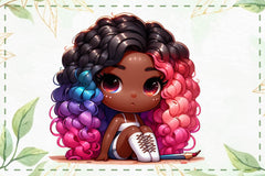 Baby Chibi Baby Girl Clipart Bundle 7 - CraftNest - Digital Crafting and Art