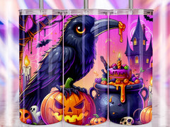 Halloween Raven Bird Tumbler Bundle - CraftNest - Digital Crafting and Art