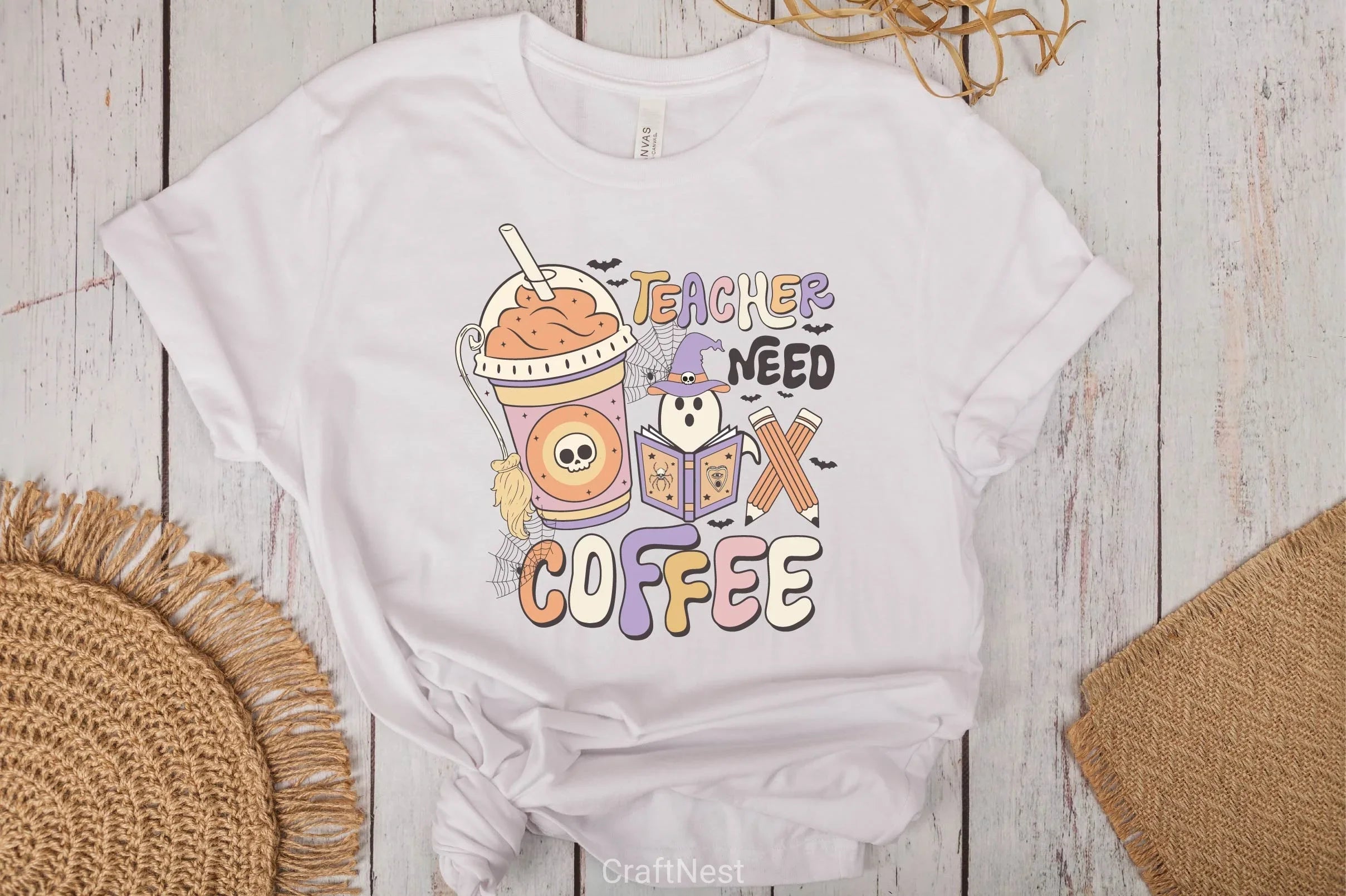 Teacher Need Coffee Clipart Bundle - CraftNest - Digital Crafting and Art