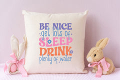 Be Nice Get Lots Of Sleep Drink Plenty Of Water SVG Bundle - CraftNest - Digital Crafting and Art