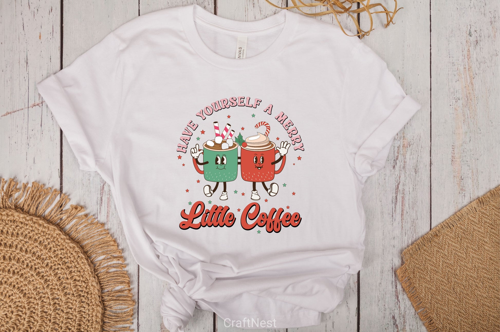 Have Yourself A Merry Little Coffee SVG Bundle - CraftNest - Digital Crafting and Art