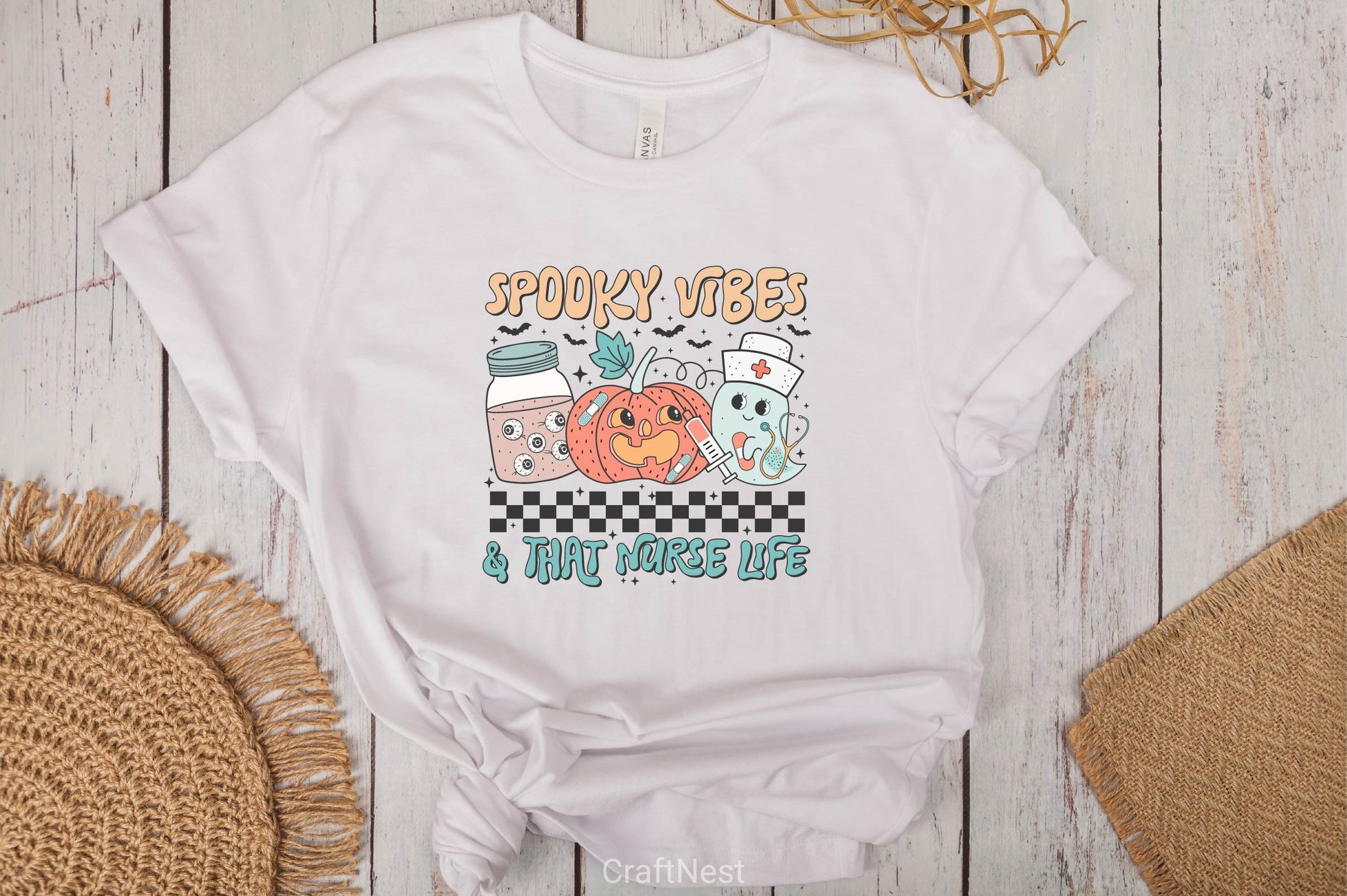 Spooky Vibes & That Nurse Life Clipart Bundle - CraftNest - Digital Crafting and Art