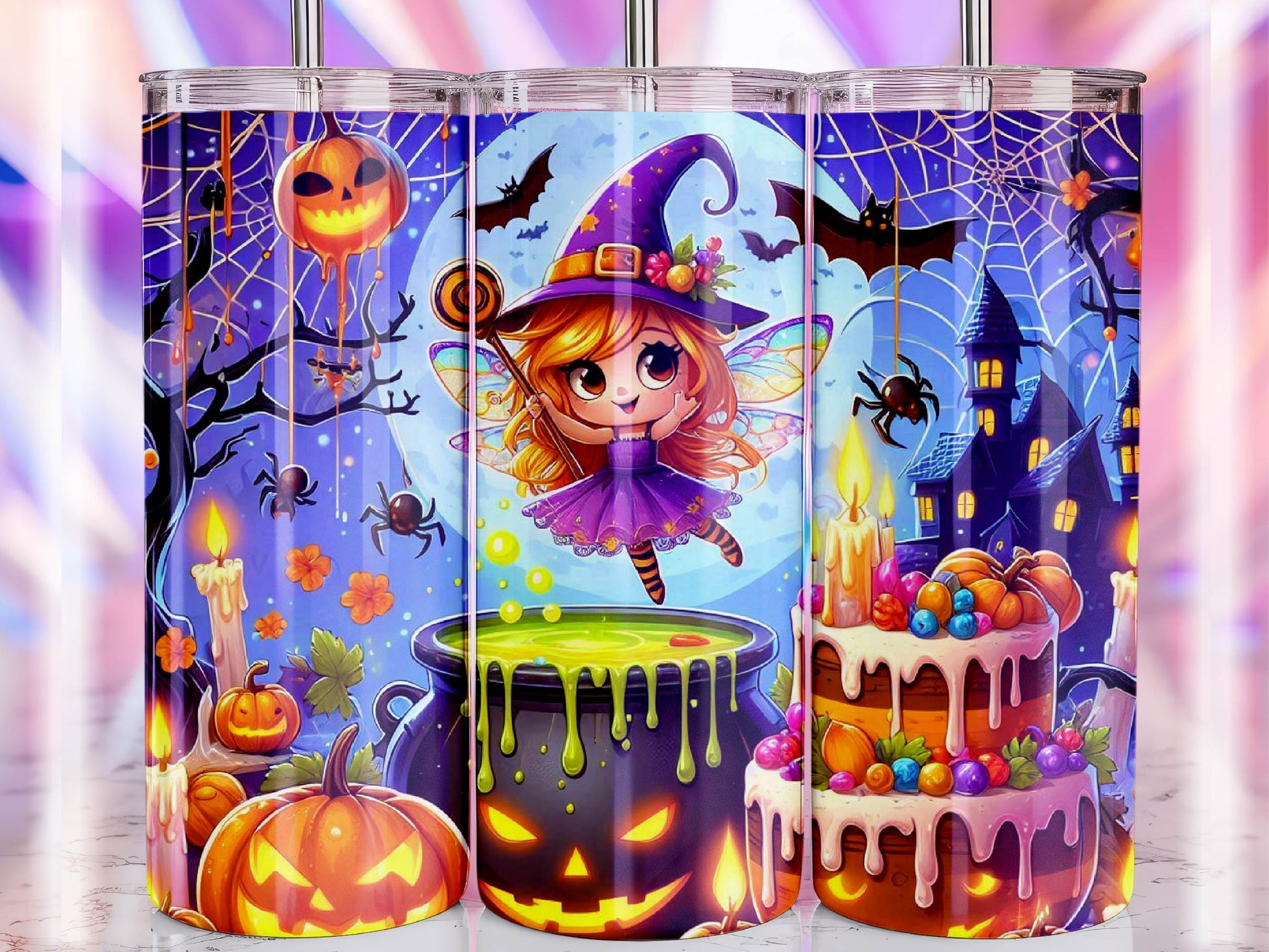 Halloween Fairy Tumbler Bundle - CraftNest - Digital Crafting and Art