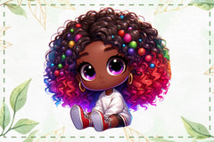 Baby Chibi Baby Girl Clipart Bundle 8 - CraftNest - Digital Crafting and Art