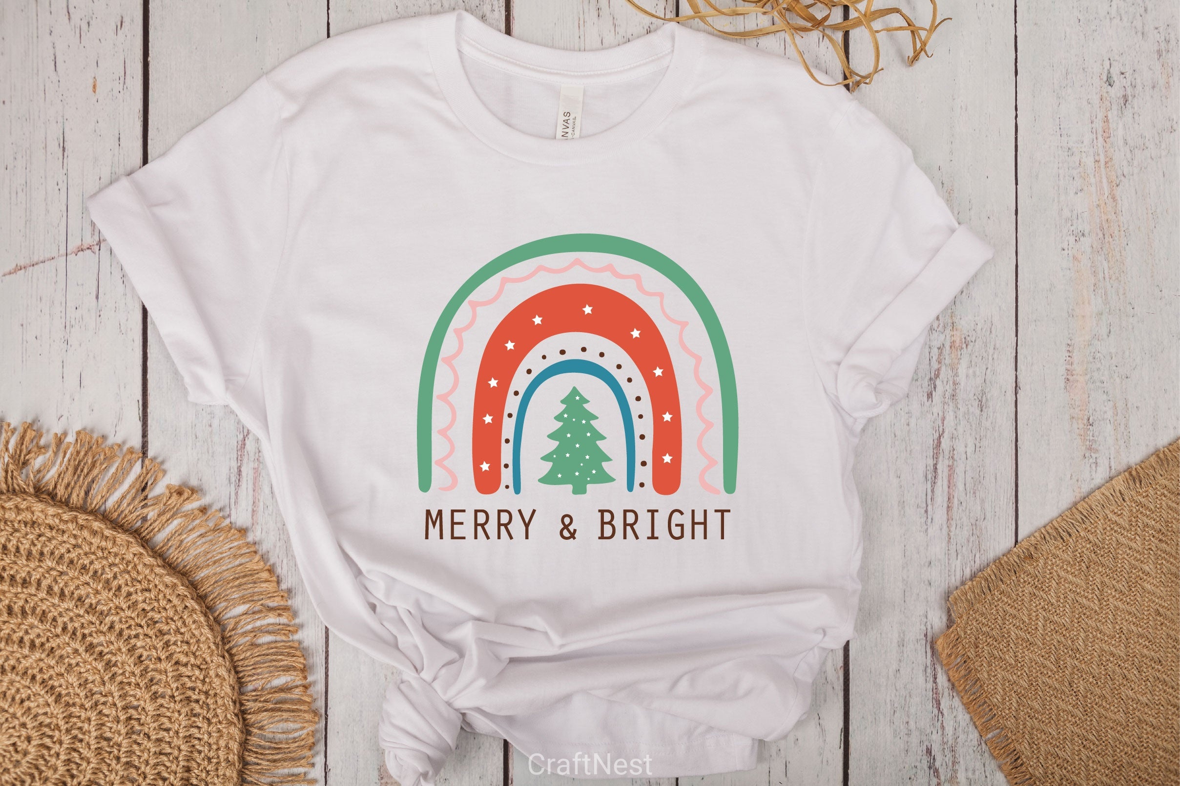 Merry & Bright SVG Bundle - CraftNest - Digital Crafting and Art