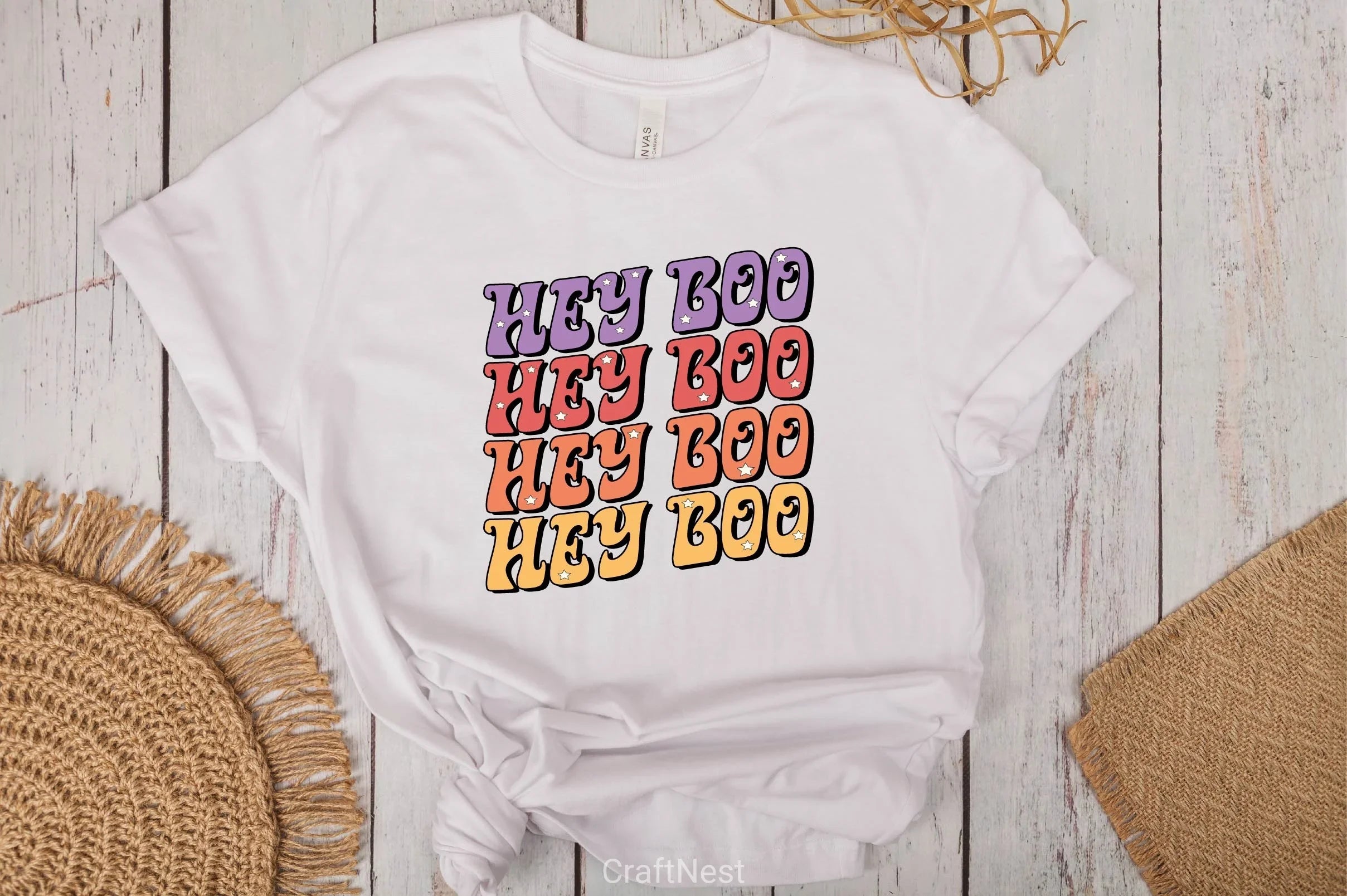 Hey Boo Clipart Bundle - CraftNest - Digital Crafting and Art