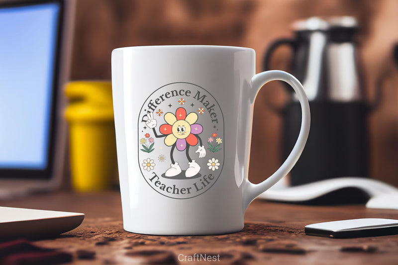 Difference Maker Teacher Life Clipart Bundle - CraftNest - Digital Crafting and Art