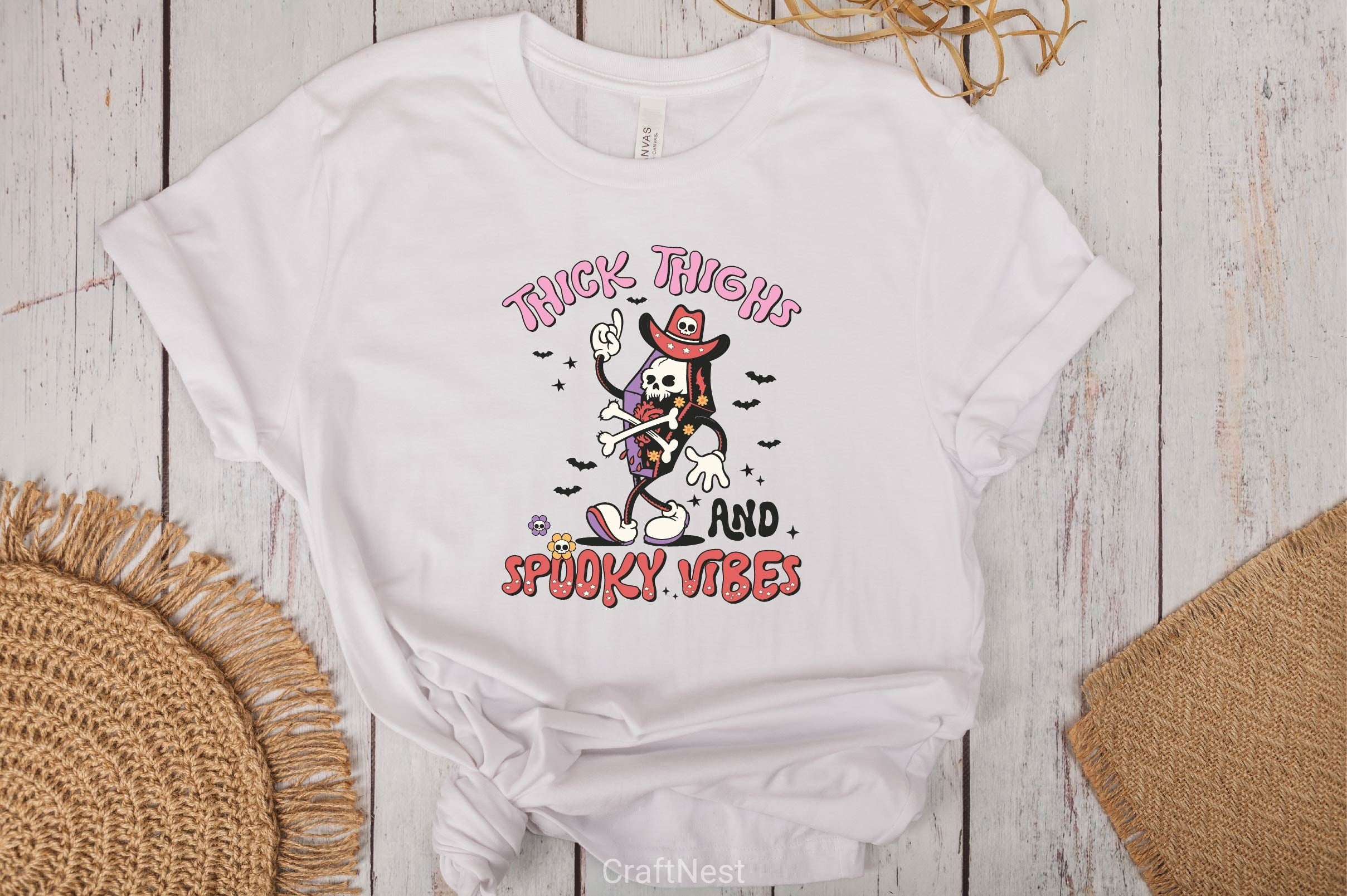 Thick Thighs And Spooky Vibes Clipart Bundle - CraftNest - Digital Crafting and Art