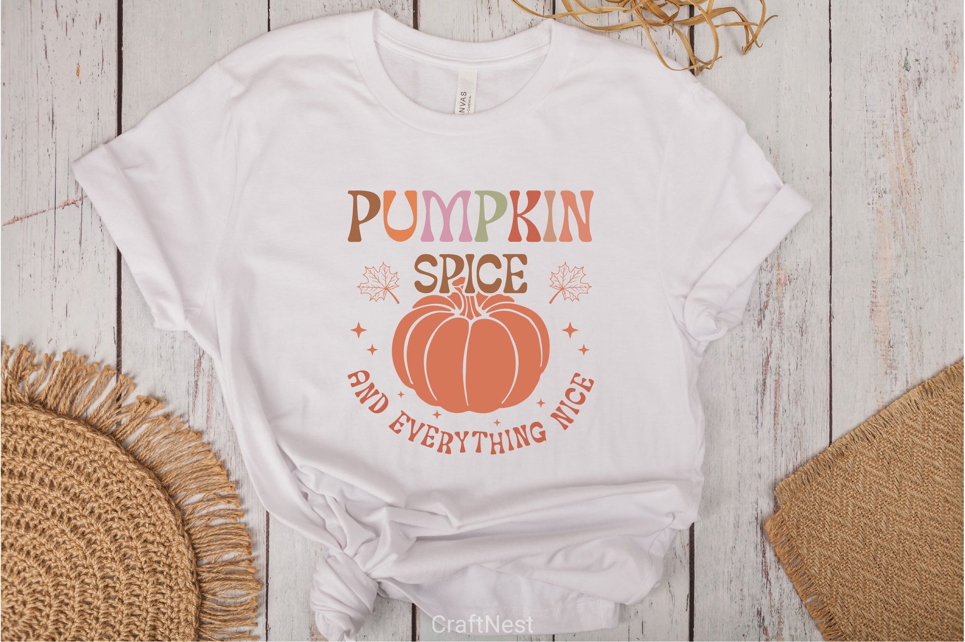 Pumpkin Spice And Everything Nice SVG Bundle - CraftNest - Digital Crafting and Art