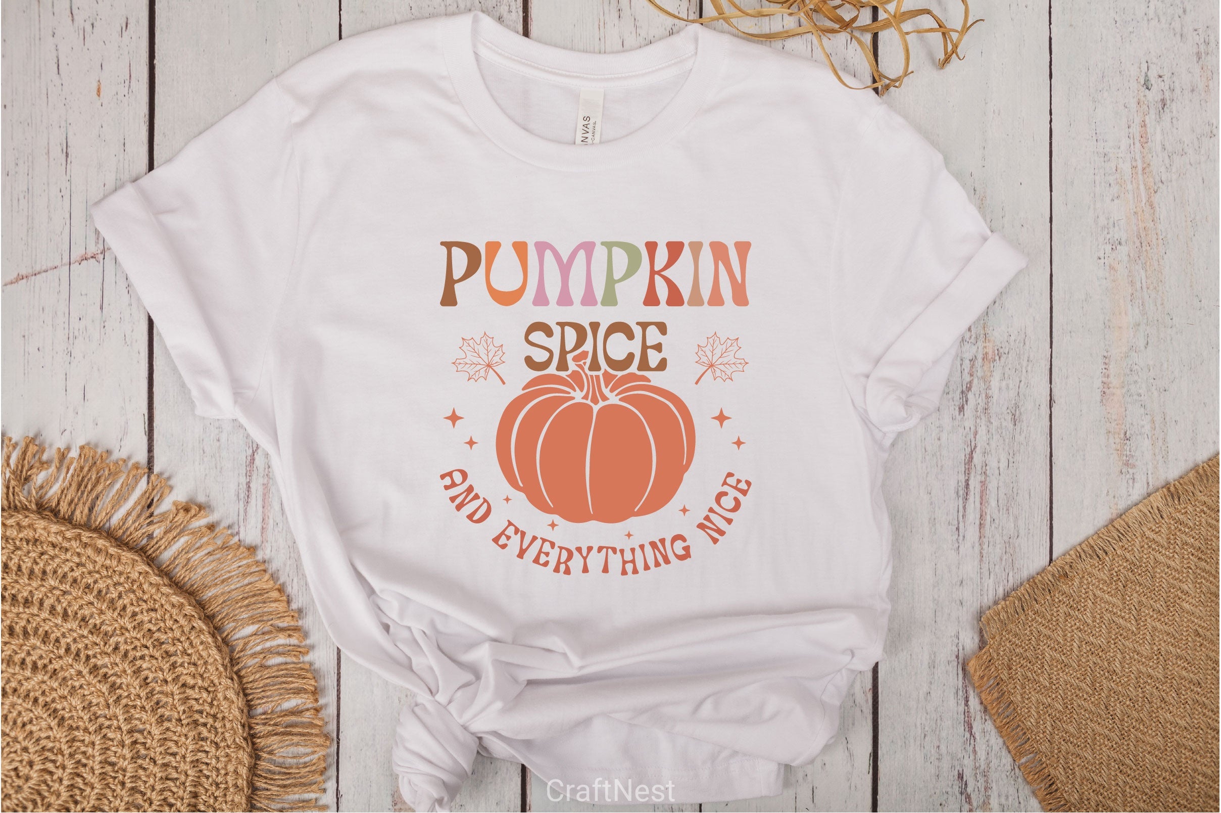 Pumpkin Spice And Everything Nice SVG Bundle - CraftNest - Digital Crafting and Art
