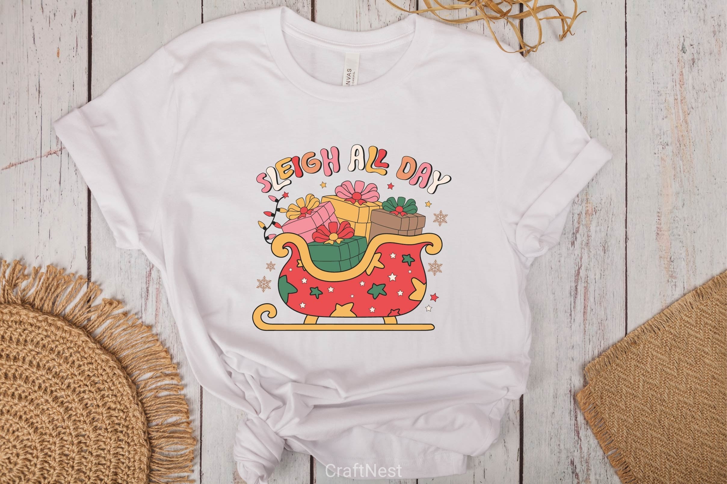 Sleigh All Day Clipart Bundle - CraftNest - Digital Crafting and Art