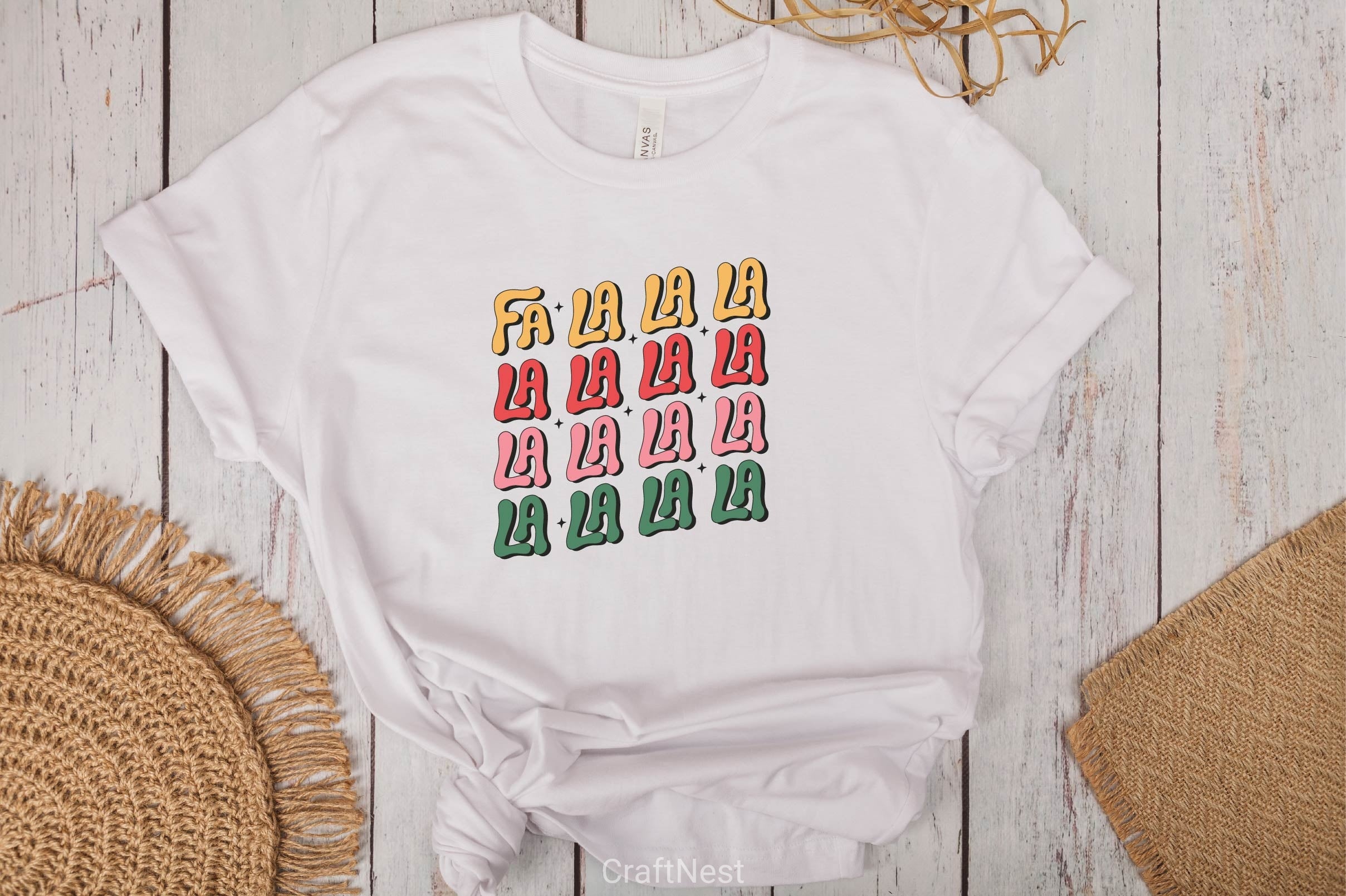 Fa La La La Clipart Bundle 3 - CraftNest - Digital Crafting and Art